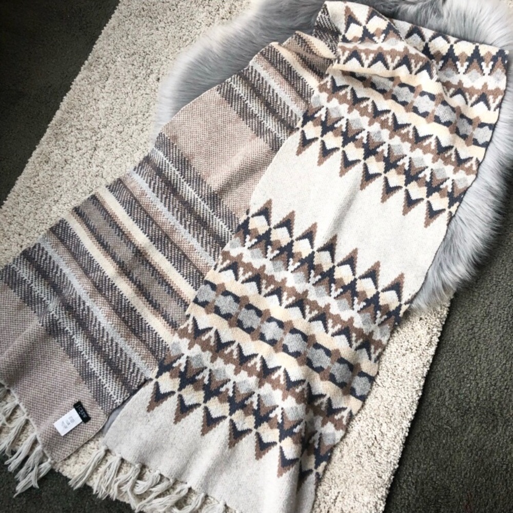NWOT J. Crew chunky knit reversible scarf - Picture 5 of 6